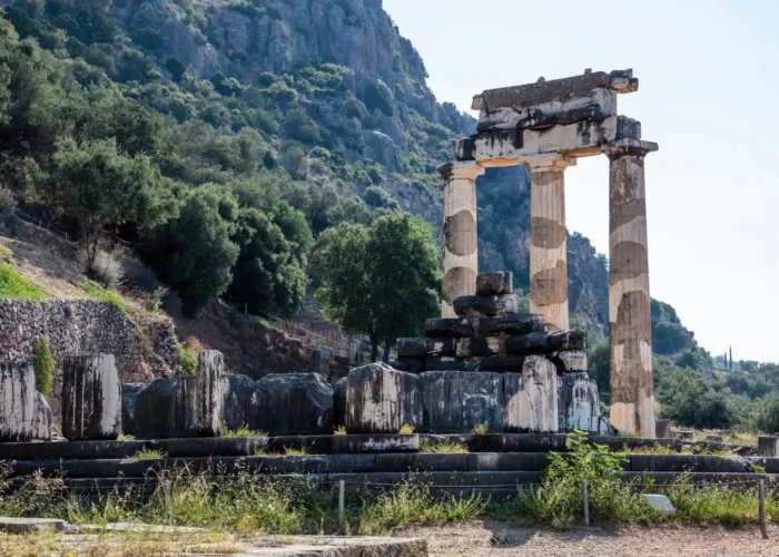Delphi Archaeological Site in Greece