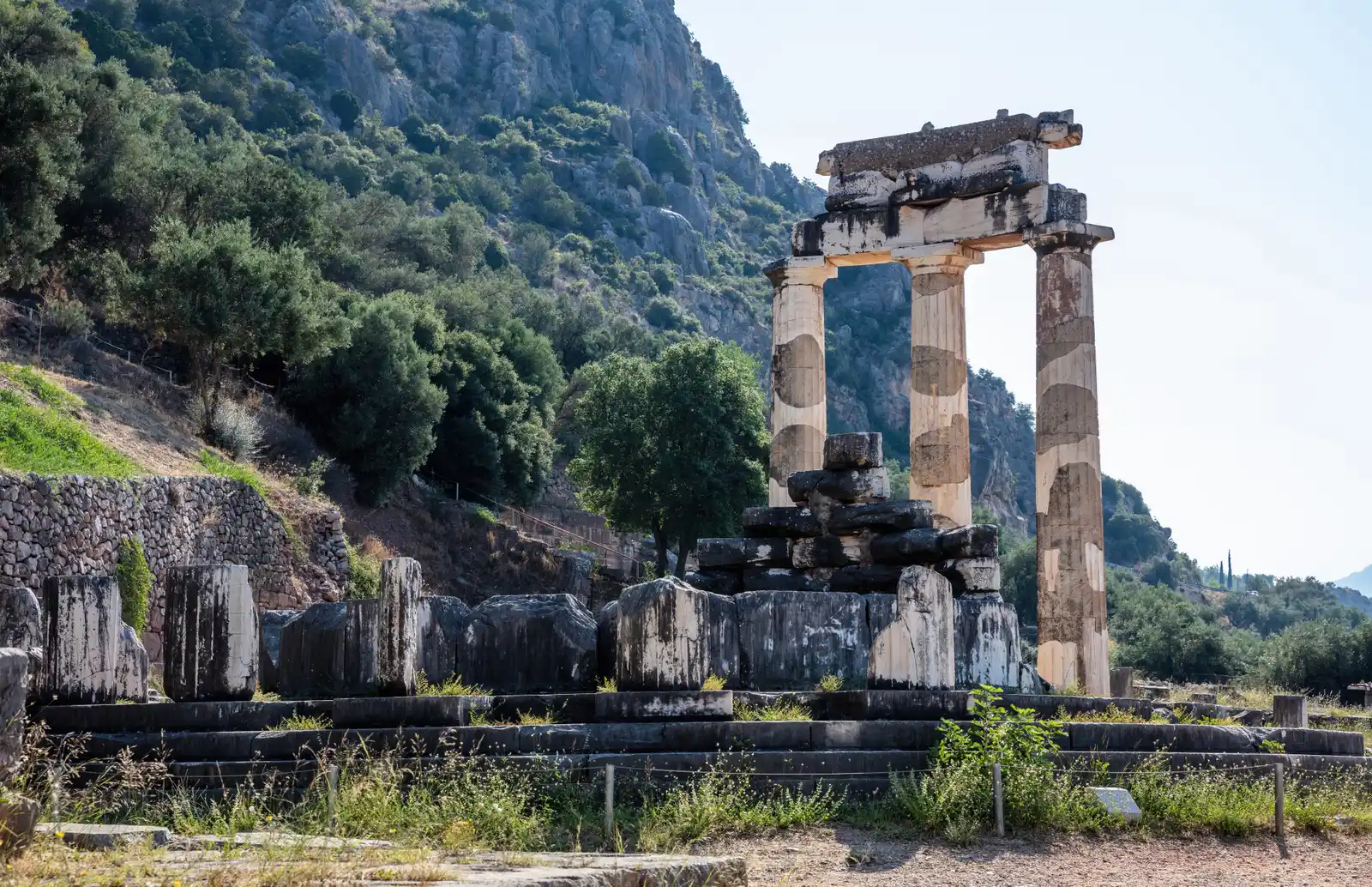 Delphi Archaeological Site in Greece