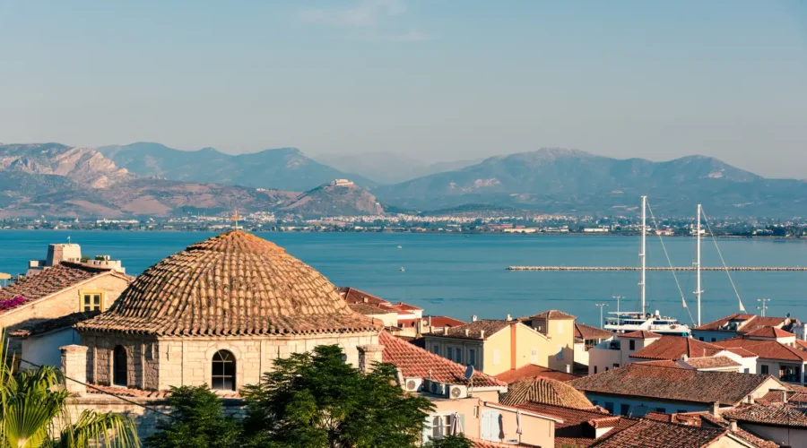 Views of Nafplio, Greece.