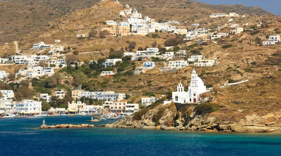View on Paros island.