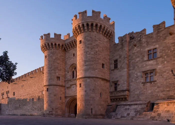 Medieval Castle of the Knights in Rhodes, Greece